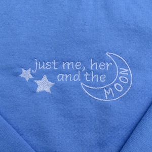 End of the Day One Direction Embroidered Crewneck Sweatshirt