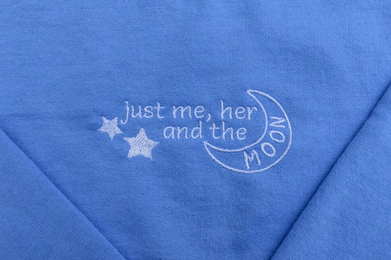 End of the Day One Direction Embroidered Crewneck Sweatshirt