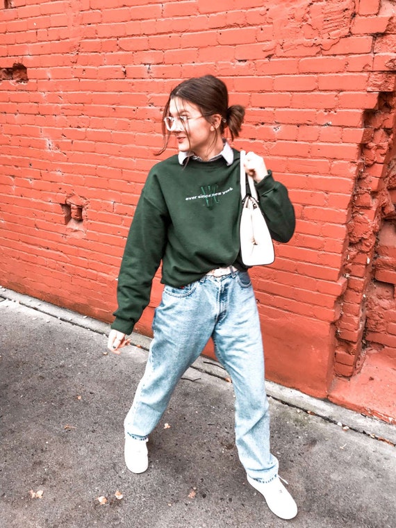 ★韓国人気★LOOKPLE★LOOK FINDERS LA EMBROIDERY SWEATSHIRT Dearonce Clothes|women's Lace Embroidery Zip-up Hoodie