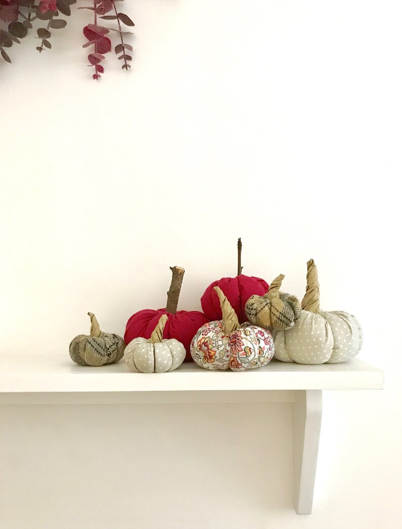 PDF Instructions for a Set of Fabric Pumpkins - Etsy