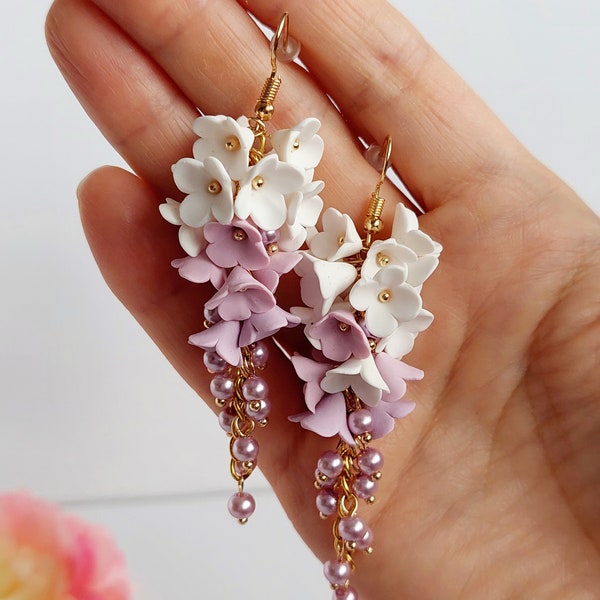 Lilac Flower Jewelry Etsy