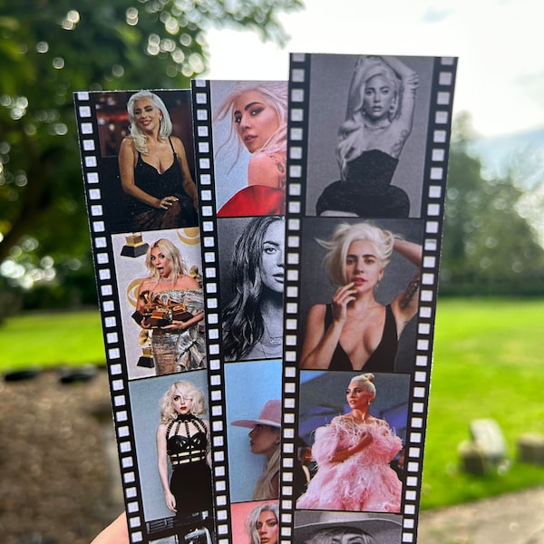 Segnalibri Lady Gaga / Stampe fotografiche House of GaGa / Decorazione artistica da parete / Piccoli mostri / Bad Romance / Born This Way