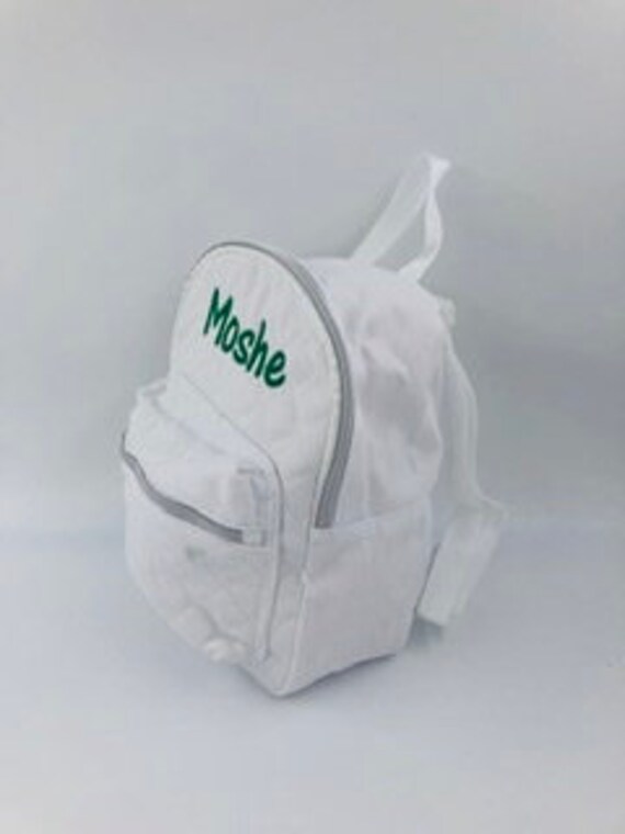 monogrammed kids backpacks