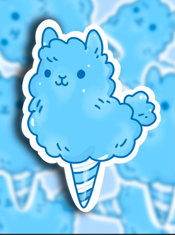 Cotton Candy Stickers for Sale  Candy stickers, Cotton candy sky, Blue  cotton candy