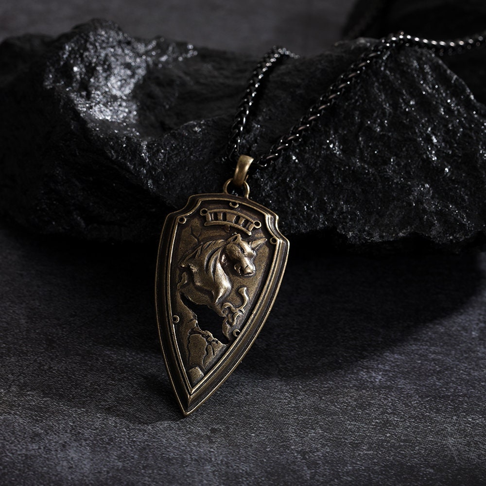 Final Fantasy XIV Brass and Solid 925 Silver Haurchefant Final Fantasy XIV Brass and Solid 925 Silver Haurchefant