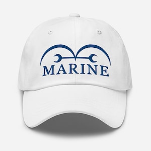 Bonnet papa brodé marin une pièce casquette anime hat Kaigun