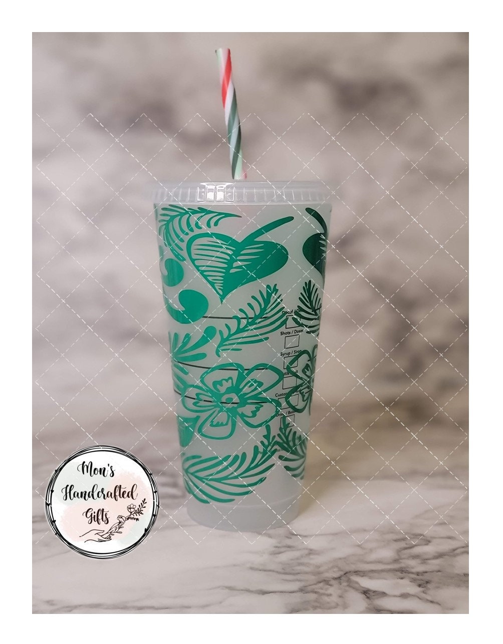Mexican Starbucks Cup Svg Mexican Hispanic Nature Full Etsy
