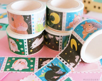 Bunny Rabbit Stamp Washi Tape