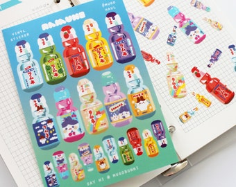 Ramune Sticker Sheet