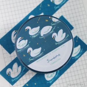 Swan Artist Collab Washi Tape Planner Journalling DIY-decoratie