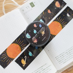 Goudfolie Planet Washi Tape
