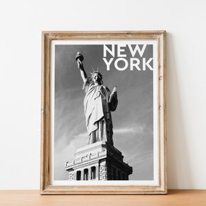 Statue Of Liberty, New York Print, New York Framed, New York  Poster, New York Wall Art, Wall Art Home Decor, Travel Photo, Architecture