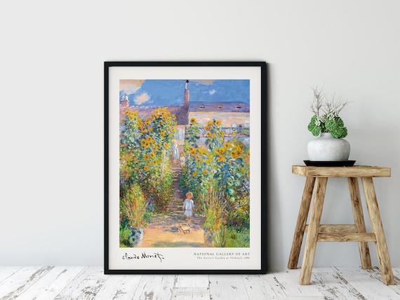 モネ展 マット付き額絵 5種 フレーム 1種 【公式通販】