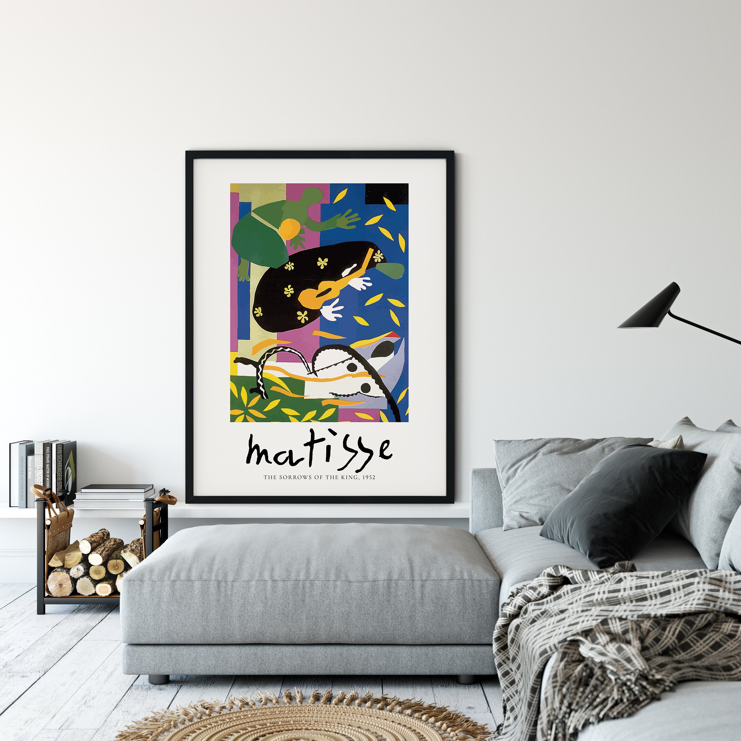 マティス「王の悲しみ」展ポスター、現代アートプリント（デジタル