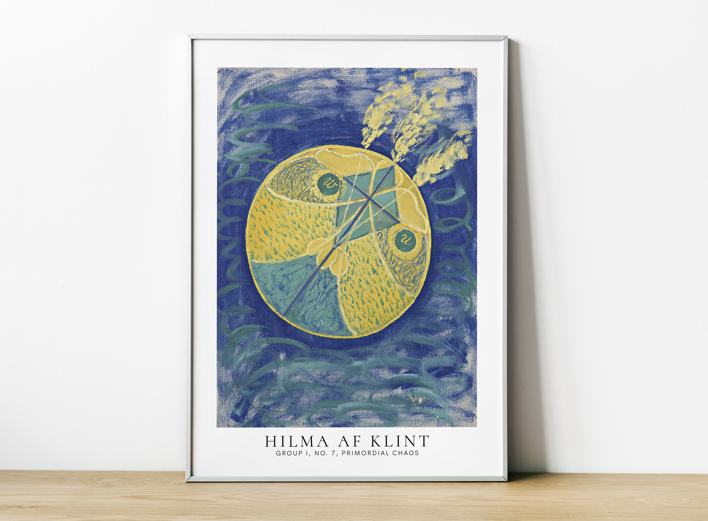 Hilma Af Klint Art Print, Primordial Chaos, Abstract Wall Decor