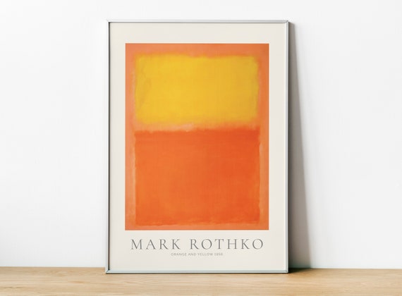 訳あり アートポスター マーク・ロスコ エキシビジョンポスター 訳あり アートポスター マーク・ロスコ エキシビジョンポスター マーク
