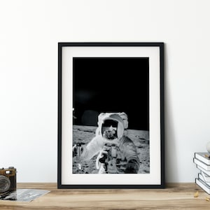 Astronaut Print, Astronaut Art, Astronaut Poster, Digital Download, Wall Art Home Decor, Color Photography, NASA Prints, Space Photo