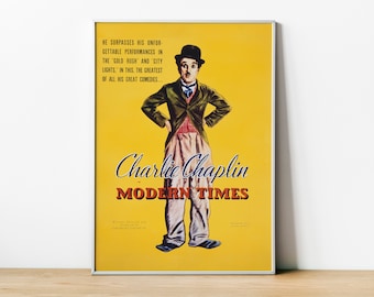 チャーリー チャップリン プリント、モダン タイムズ、チャーリー