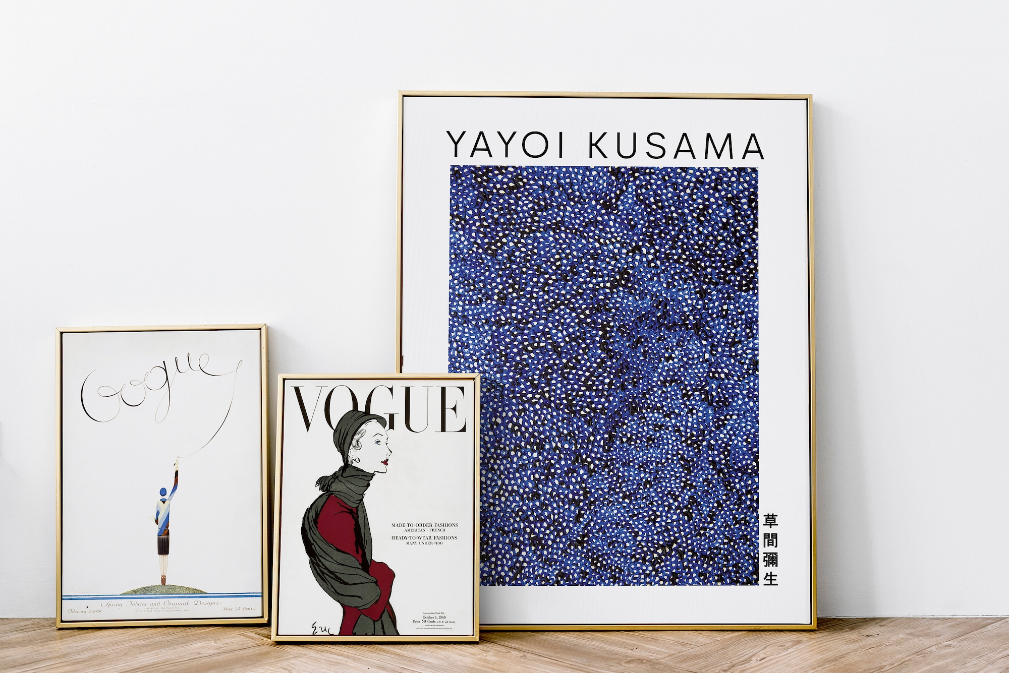 Yayoi Kusama Infinity Nets Blue, Yayoi Kusama Poster