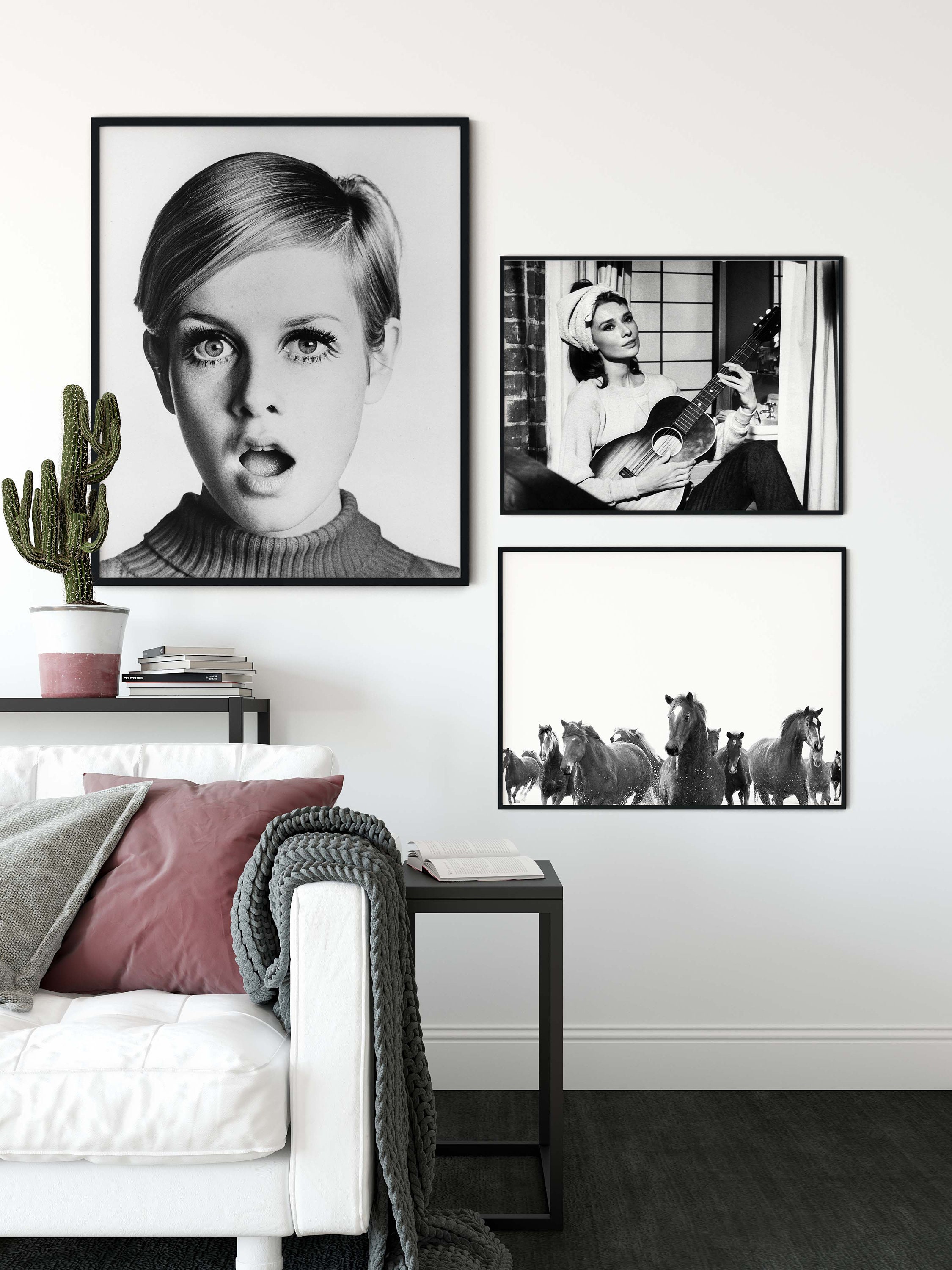 Photography, & Etsy Art, Vintage Black Twiggy White Poster, Decor, Icon, Photography Twiggy Art Home Twiggy Print, - Twiggy British Wall