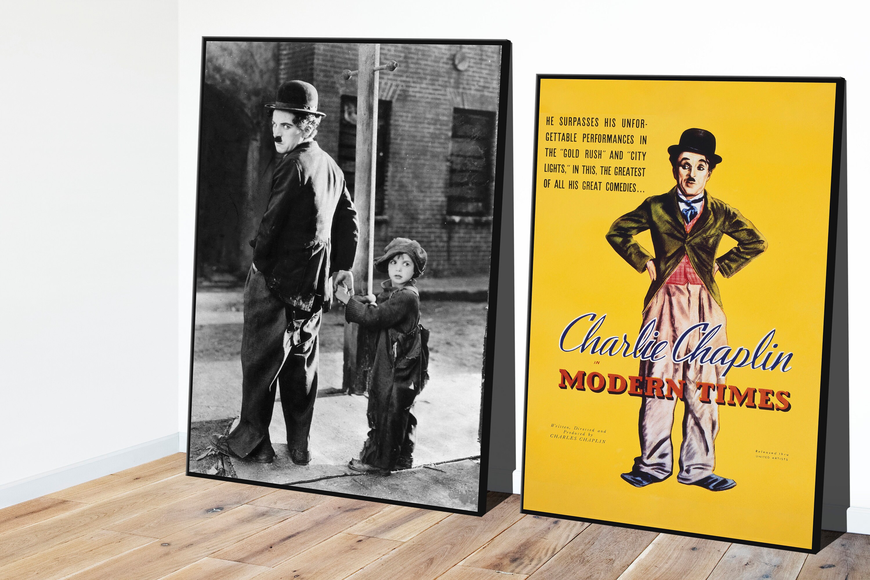チャーリー チャップリン プリント、モダン タイムズ、チャーリー