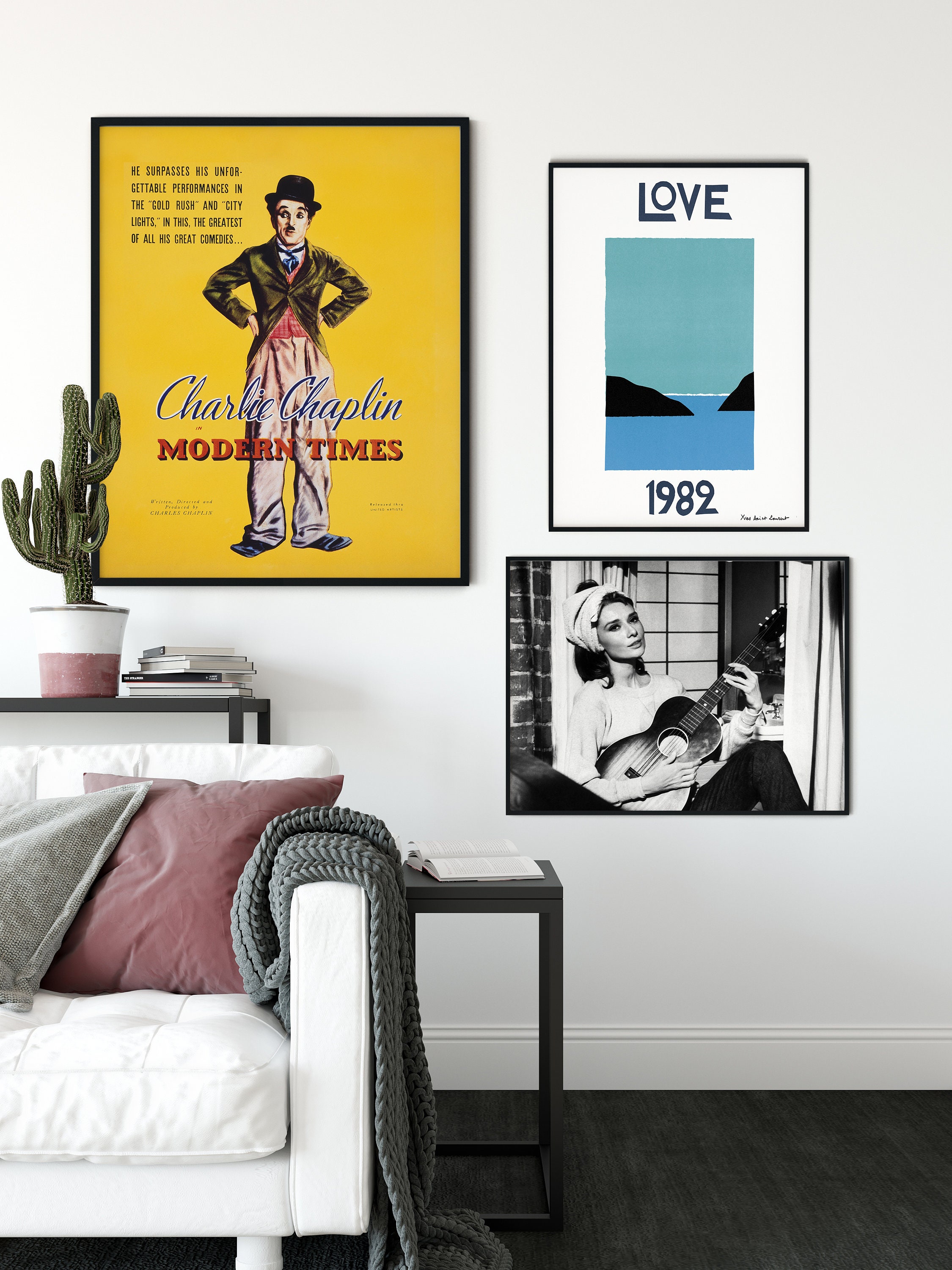 チャーリー チャップリン プリント、モダン タイムズ