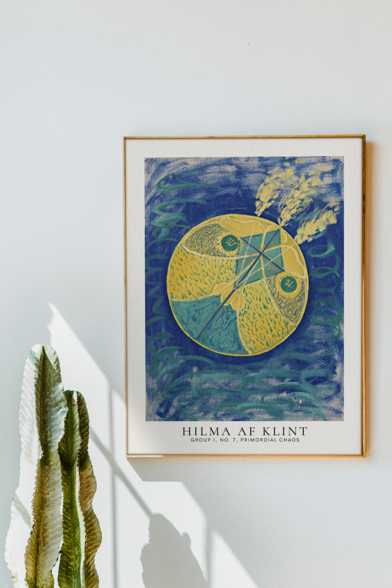 Hilma af Klint Kunstdruck Gruppe I Nr.7 UrChaos Hilma Etsy