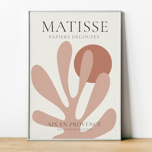 Henri Matisse, Papiers Decoupes, paper cutouts, Matisse Framed Print, wall art print, Matisse Forms, wall decor, Matisse shapes pastels