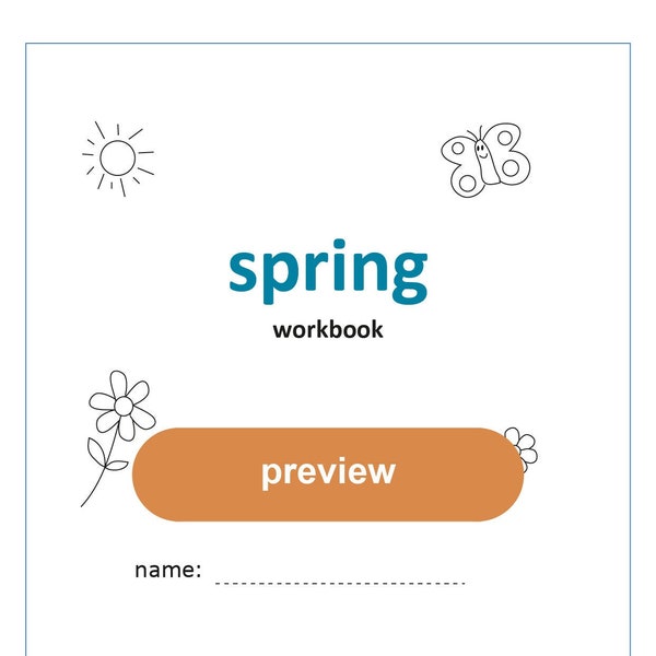 Workbook Spring - Digital file