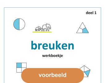 Werkboekje Breuken - Deel 1 - Digitaal Bestand