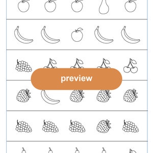 Workbook Fruit Digital File image 5