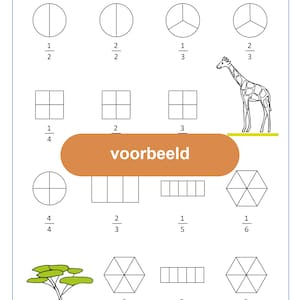 Workbook Fractions Part 1 Digital File image 3