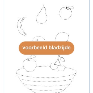 Werkboekje Fruit Digitaal Bestand afbeelding 5