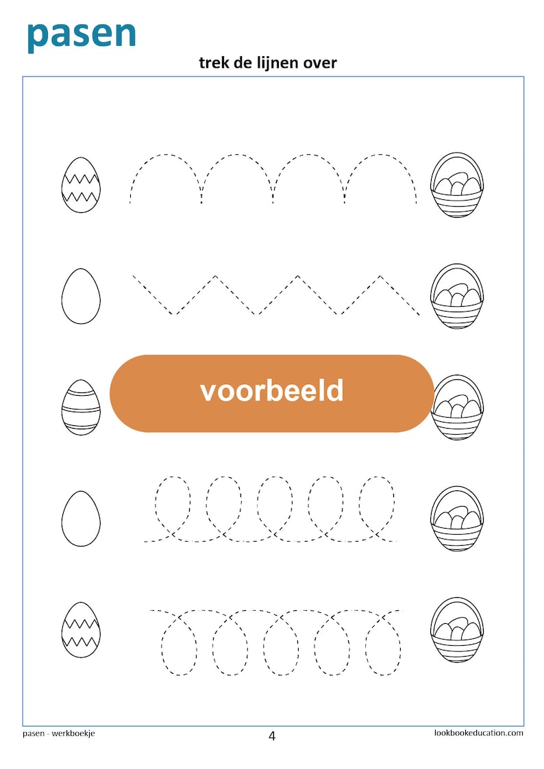 Werkboekje Pasen Digitaal Bestand afbeelding 3