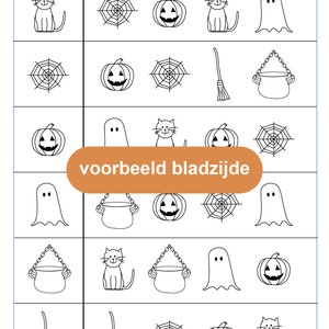 Workbook Halloween Digital File image 5