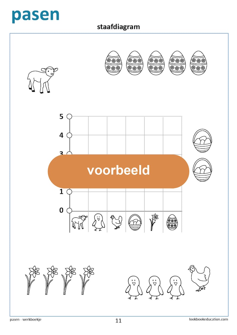 Werkboekje Pasen Digitaal Bestand afbeelding 5