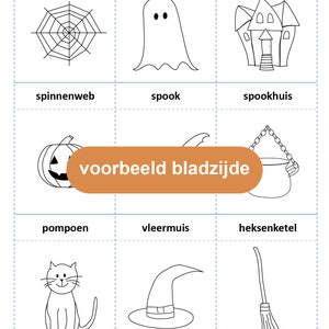 Workbook Halloween Digital File image 7