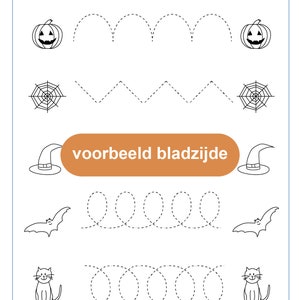 Workbook Halloween Digital File image 3