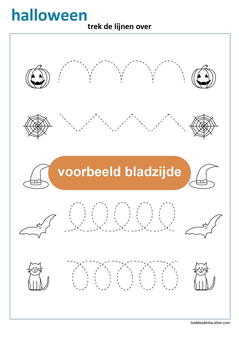 Workbook Halloween Digital File image 3