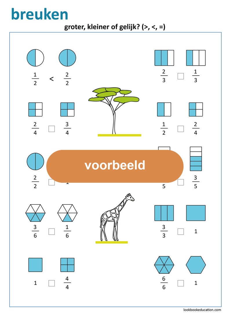 Werkboekje Breuken Deel 1 Digitaal Bestand afbeelding 5