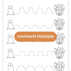 Workbook Halloween Digital File image 2