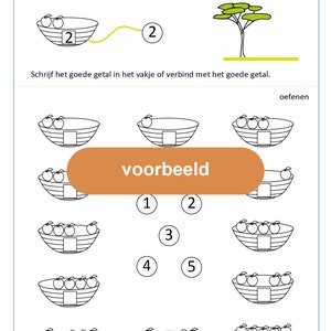 Werkboek Tellen en Optellen tot 5 Digitaal Bestand afbeelding 4
