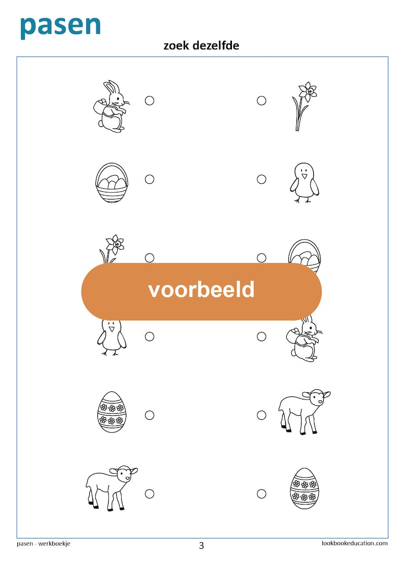Werkboekje Pasen Digitaal Bestand afbeelding 2