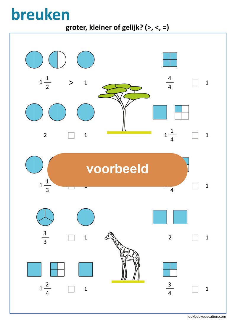 Workbook Fractions Part 1 Digital File image 7