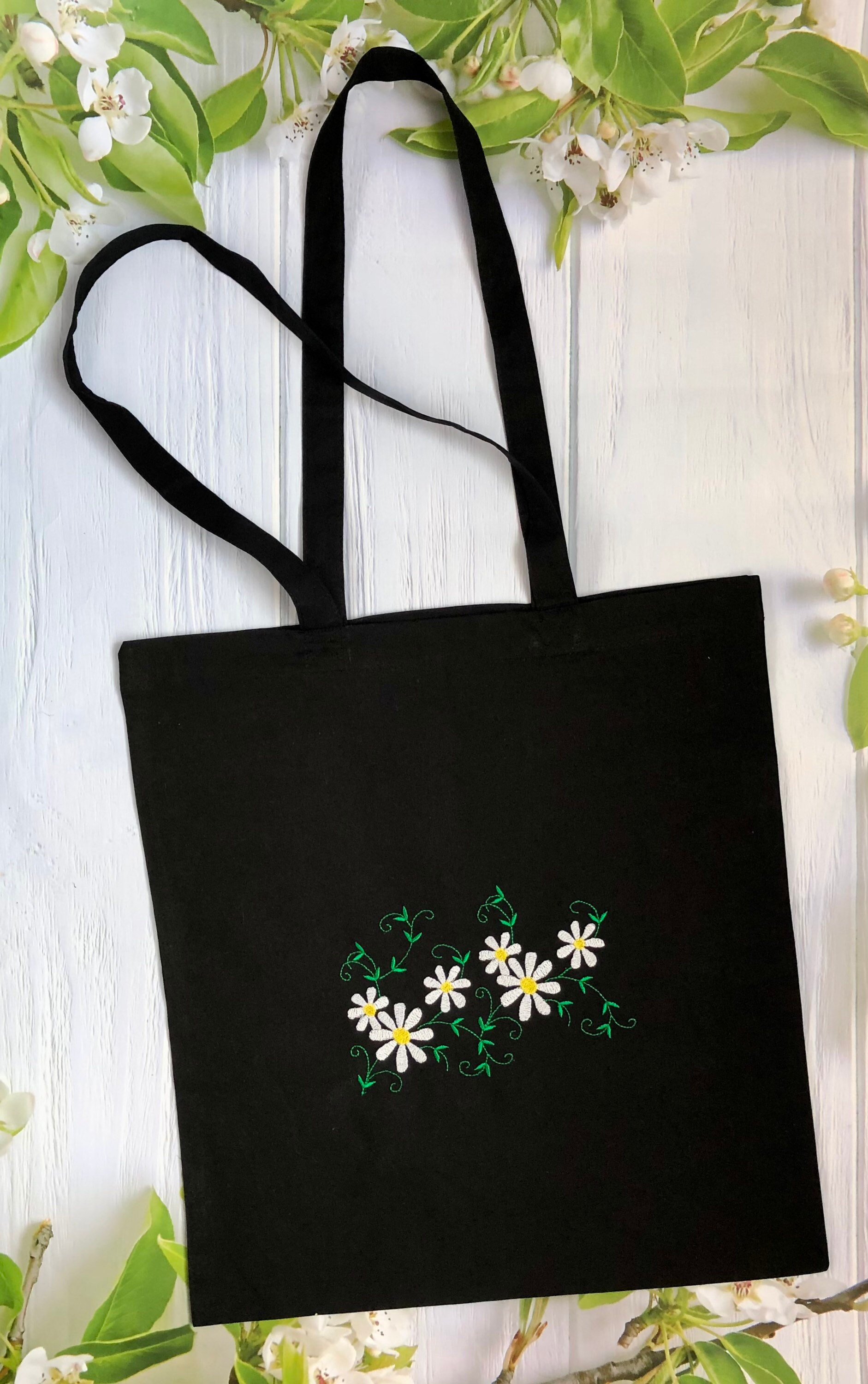 Daisies - Color Tote Bag - Gene Bags