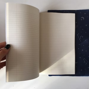 Dark Academia Notebook lined / blank / dotted bujo / weekly planner whimsigothic, journal, cottagecore stationary Lined Pages