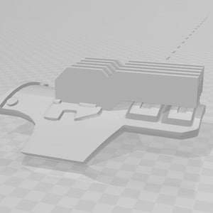Digital Download Dead Space Remake Level 3 Suit Full left armor armor, stasis, grip, etc. 3D model/Print .3MF File