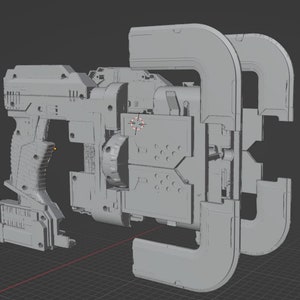 Descarga digital Kit de cortadora de plasma Dead Space Archivo Dropbox 3mf