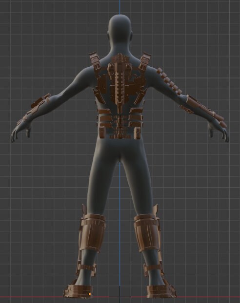 Digital Download Dead Space Remake Level 3 Suit Full Leg Armor 3D Model ...