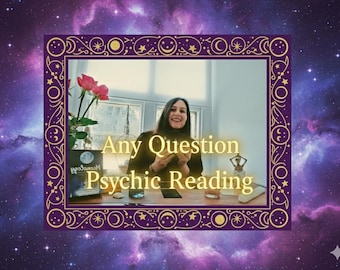 Any Question Psychic Reading. Same Day Tarot.